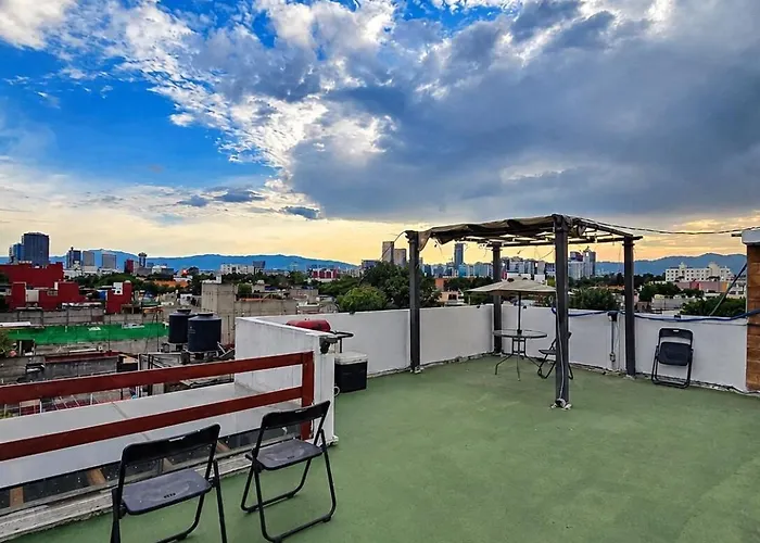 Big Loft 2 Floor & Private Terrace Near Polanco Apartamento