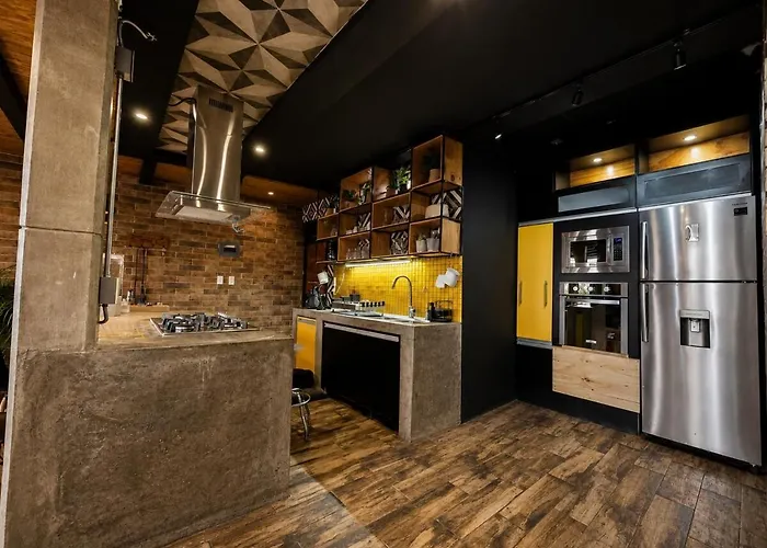 Big Loft 2 Floor & Private Terrace Near Polanco Apartamento *