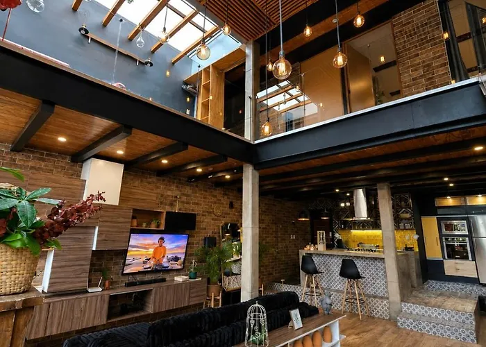 Big Loft 2 Floor & Private Terrace Near Polanco Apartamento *