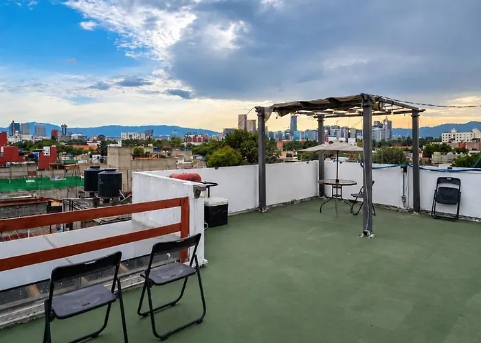 Big Loft 2 Floor & Private Terrace Near Polanco Apartamento *
