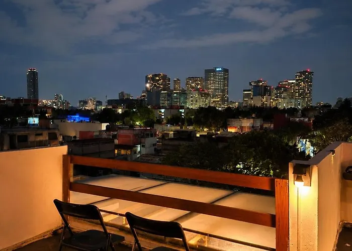 Big Loft 2 Floor & Private Terrace Near Polanco Apartamento